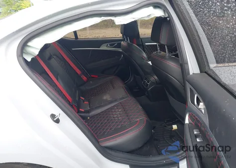 2022 Genesis G70 3.3T Sport Awd из США, поврежденный, VIN KMTG54TEXNU083596